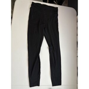Allbirds High Waisted Leggings Yoga‎ Workout Athletic Black Size S